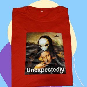 Plus red Meme Tshirt